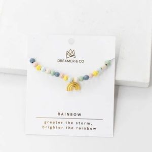 NWT Dreamer & Co “Rainbow” Beaded Bracelet